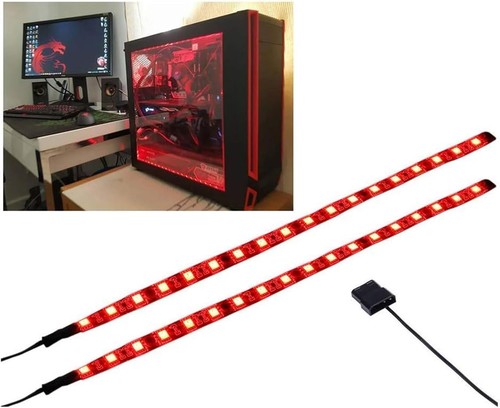 Rot led streifen computer - ds,