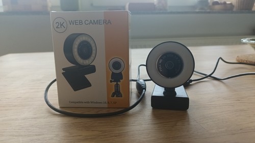 Web cam 1440p - cam, licht