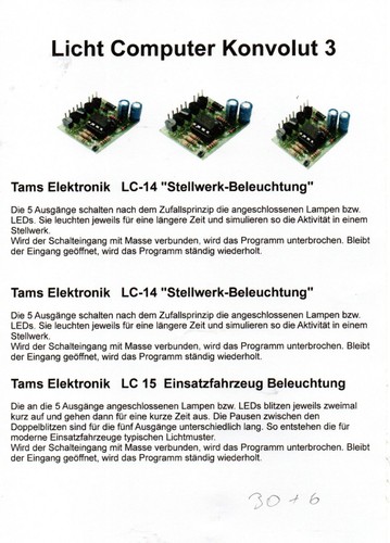 Modellbahn licht computer - licht,